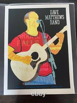 Dave Matthews Band Poster Gorge Silhouette 9/1/12 2012