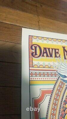 Dave Matthews Band Poster Gorge weekend 2019 Bioworkz Kwok Mint #/1300 Rhino