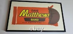 Dave Matthews Band Poster Hershey Park 50/1,150 Reeses Custom Framed 7/24/2009