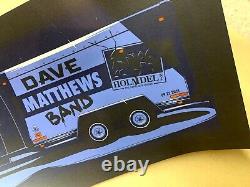 Dave Matthews Band Poster Holmdel PNC Bank Arts Center 27 Design SIGNED #/50 DMB