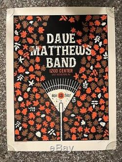 Dave Matthews Band Poster Izod Center NJ 2007, Methane Studios Signed 291/800