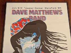 Dave Matthews Band Poster, July 9 & 10 2005, Tweeter Center, Mansfield, MA