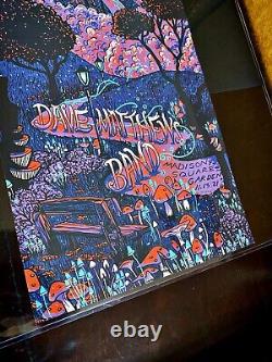 Dave Matthews Band Poster MSG James Eads #/1400 DMB Madison Square Garden Show