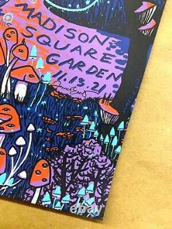 Dave Matthews Band Poster MSG James Eads SIGNED #/115 DMB Madison Square Garden