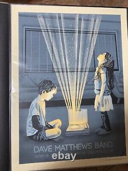 Dave Matthews Band Poster Methane Columbus 2016 M/NM 630/715