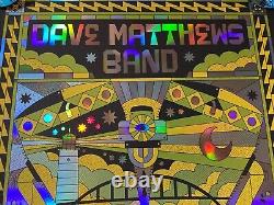 Dave Matthews Band Poster Milwaukee, WI 9/15/21 Holographic Foil Variant