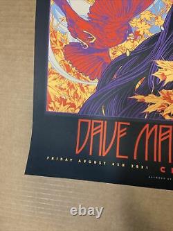Dave Matthews Band Poster N1 Chicago, IL Northerly Island 8/6/2021 Ken Taylor