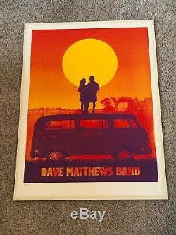 Dave Matthews Band Poster Noblesville 06/23/2012 Number 814/900