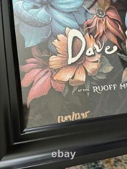 Dave Matthews Band Poster Noblesville 2024 NC Winters Deer Creek Ruoff 6/29