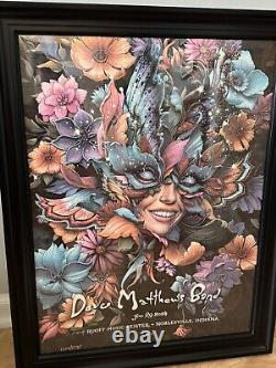 Dave Matthews Band Poster Noblesville 2024 NC Winters Deer Creek Ruoff 6/29