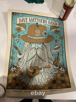 Dave Matthews Band Poster Noblesville, IN 6/22/2012 N1 Poster Number 366/900