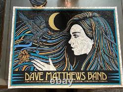 Dave Matthews Band Poster Noblesville Slater 2019