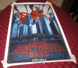 Dave Matthews Band Poster Northerly Island Chicago, IL 2014 July 5th ANT