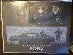 Dave Matthews Band Poster Northerly Island Chicago, IL July 4, 2014