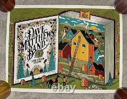 Dave Matthews Band Poster Oslo, Norway 4/7/2024