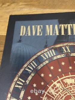 Dave Matthews Band Poster Padova Italy 2010 Signed Mint Rare Fire dancer