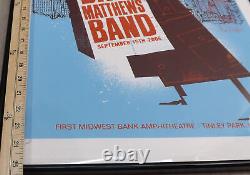 Dave Matthews Band Poster Print Tinley Park 2006 Chicago Artist Proof Methane