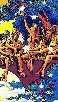 Dave Matthews Band Poster Raleigh NC 2021 AP S/N Only 75 James Flames IN HAND