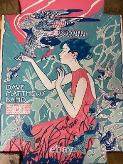 Dave Matthews Band Poster Riverbend Music Center Cincinnati, OH 5/27/23 AE #/60