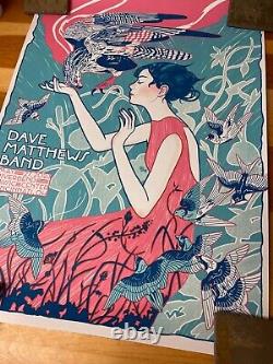 Dave Matthews Band Poster Riverbend Music Center Cincinnati, OH 5/27/23 AE #/60