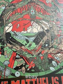 Dave Matthews Band Poster Saratoga Springs NY 7/13/2019