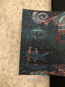 Dave Matthews Band Poster Signed/#80 AP July 4th, 2015 EADS Saratoga Springs NY