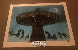 Dave Matthews Band Poster Summerfest Swings Milwaukee 7/2/2014 Rare! #/875
