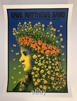 Dave Matthews Band Poster Syracuse NY 21 #'d Methane Studios Official Silkscreen