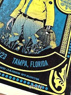 Dave Matthews Band Poster Tampa 2023 Innings Festival Methane Studios #/600