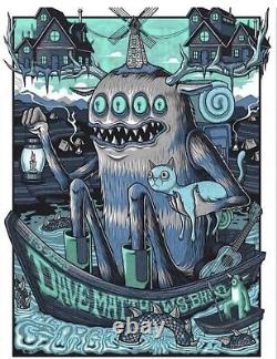 Dave Matthews Band Poster The Gorge, WA 2023 Sunday N3 By Jim Mazza