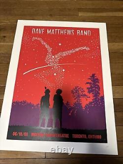Dave Matthews Band Poster Toronto 2008-6-18 Concert AP Rare Methane
