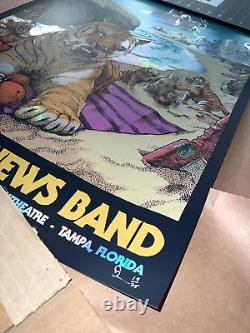 Dave Matthews Band RAINBOW FOIL Poster Tampa FL 5/22/24 #19/25