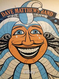 Dave Matthews Band RARE Poster'JOKER GEORGE' Gorge N1 2009