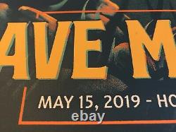 Dave Matthews Band Rare Ap Autographed Concert Poster Missouri 2019