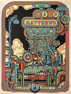 Dave Matthews Band Rare Concert Poster Albuquerque 2022 #285/765