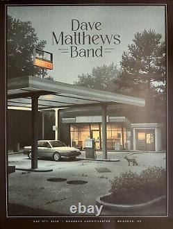 Dave Matthews Band Rare Concert Poster Brandon Ms 2022 #86/670