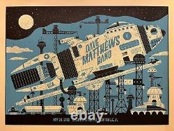 Dave Matthews Band Rare Concert Poster Huntsville Al 2022 #587/670
