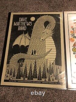 Dave Matthews Band SPAC B/W Dragon WITH DATES