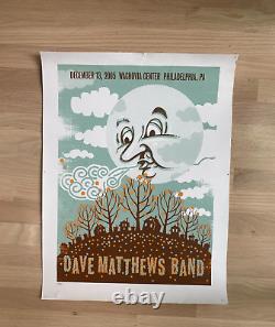 Dave Matthews Band Show Poster Dec 13,2005 Wachovia Center Philadelphia, PA