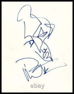 Dave Matthews Band Signed Autograph 11x14 Hand Drawn Original Art Sketch Psa Coa