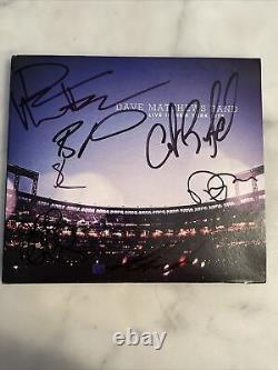 Dave Matthews Band Signed Autographed Live In NYC Double Cd Entire Band 7 Auto