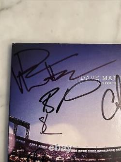 Dave Matthews Band Signed Autographed Live In NYC Double Cd Entire Band 7 Auto