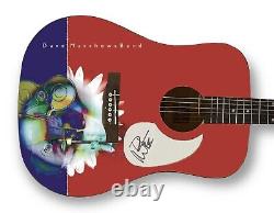 Dave Matthews Band Signed Custom Crash Acoustic Guitar JSA COA