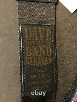 Dave Matthews Band Souldier Guitar Strap Chicago #28/75