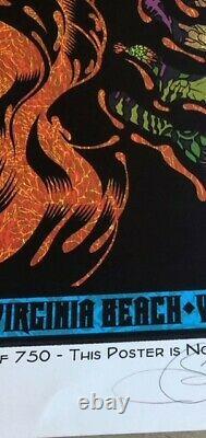 Dave Matthews Band Sperry VA Beach Poster 7/11/15
