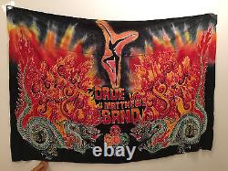 Dave Matthews Band Stand Up Fire Dancer Logo Concert Banner Flag Tapestry /500
