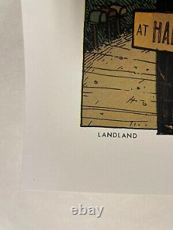 Dave Matthews Band Stateline, NV Lake Tahoe 2019 Landland Numbered Signed
