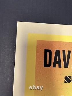 Dave Matthews Band Summer Tour 2018 Poster Numbered #446/1565