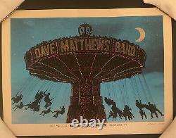 Dave Matthews Band Summerfest Milwaukee WI 7/2/14 Poster Swings Rare