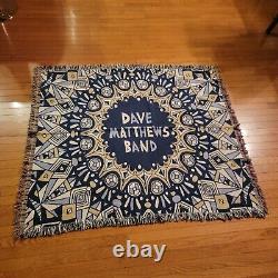 Dave Matthews Band Tapestry Lap Blanket Throw DMB 52 X 60